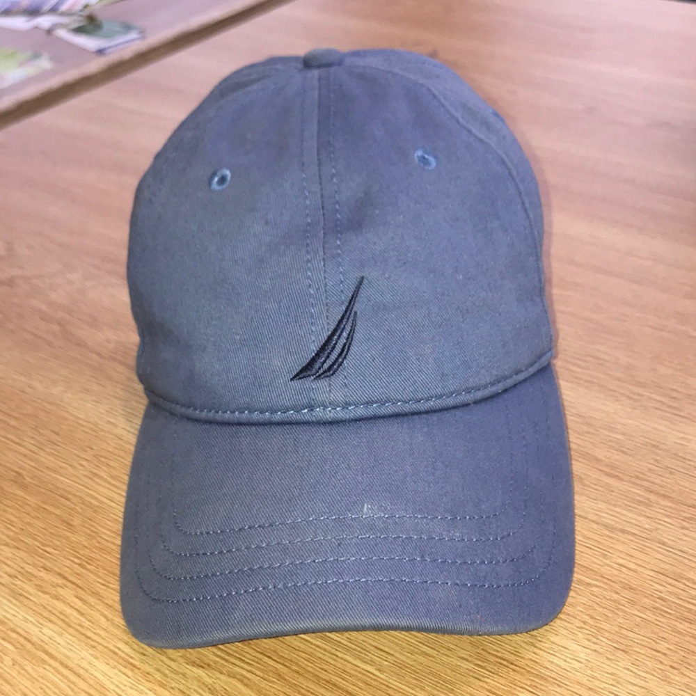 Nautica blue on blue hat